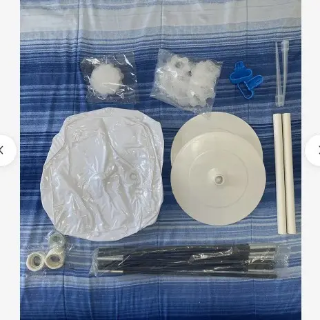 15 section fiber rod water bag base kit