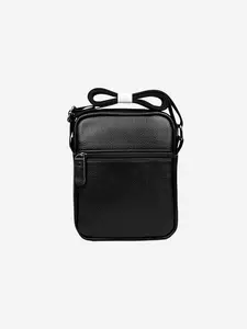 Men's Genuine Leather Messenger Bag, Postman Bag, Shoulder Crossbody Bag, Casual Commute, Commuting Bag & Travel, Multi-Pocket Design, All Seasons, Everyday Bag