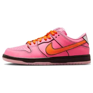 Nike Dunk SB Low Powerpuff Girls Collaboration Pink Sneakers for Men and Women Trending Shoes, House White Official Shoes to Get / Maison Mihara