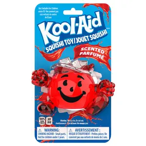 Kool-Aid® Man Mascot Scented Squishi Fidget Toy Soft TPR Material Stress Relief Iconic Pitcher Design 1pc