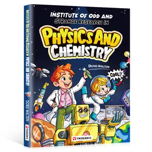 【TIKBOOKS】【Physical Chemistry Comic Enlightenment Book】Comic form tells the knowledge of mathematics, physics and chemistry to stimulate children's interest in learning