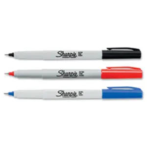 Sanford Brands  Sharpie Precision Ultra-Fine Point Markers - Black