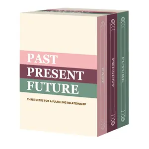 New Three-In-One Couple Card Game, Includes Three Styles of Conversation Cards, Perfect for Parties and Dates, Ideal Gift for Birthdays and Holidays