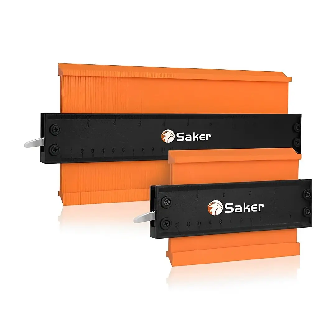 Contour Gauge Profile Tool, Precisely Irregular Shape Duplicator, DIY Construction Wood Marking Tool With Adjustable Lock, Measuring Tool