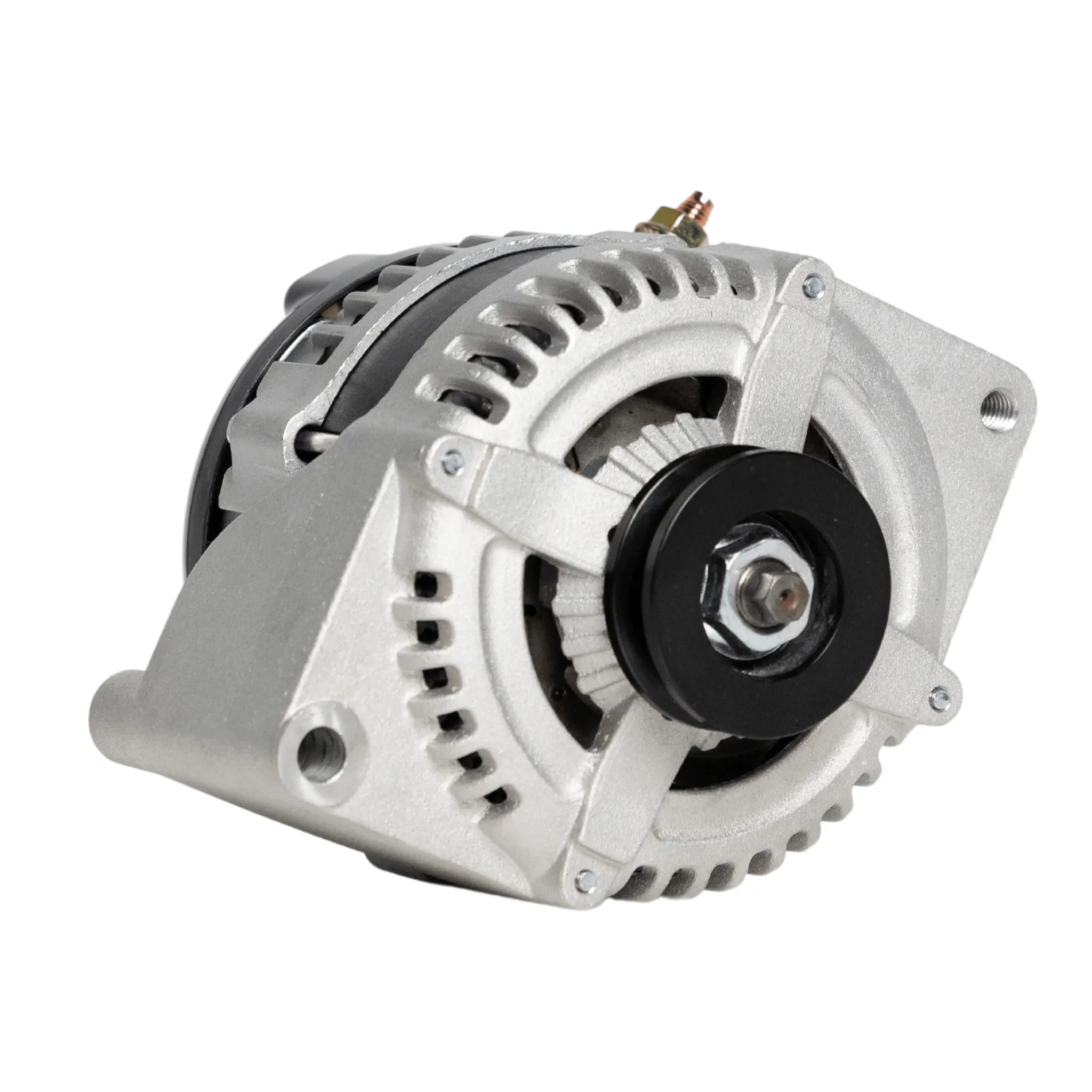 High Output Alternator Engine Part with Direct-Fit Pulley & Separate Adaptor Plug for 1986-1989 Ford Ranger V6 2.9L Vehicles, Engine Parts, Smaller Pulley