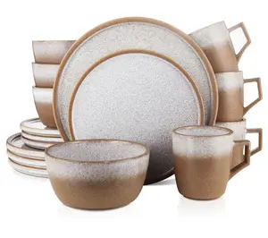 Stone + Lain Vince 16-Piece Stoneware Dinnerware Set