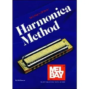 USED Book - Mel Bay Deluxe Harmonica Method by Phil Duncan (Paperback) - english