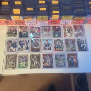 20 Card Buffalo Bills Lot Collection - Includes Variety of Cards Displayed in the Image