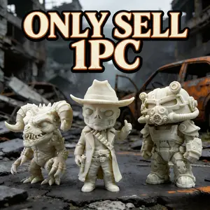 Post-Apocalyptic Role Figure Display Piece, End-Of-The-World Style Collectible Figurine, Home Bookshelf Desktop Decoration, Desktop Statue, Collectible Figures