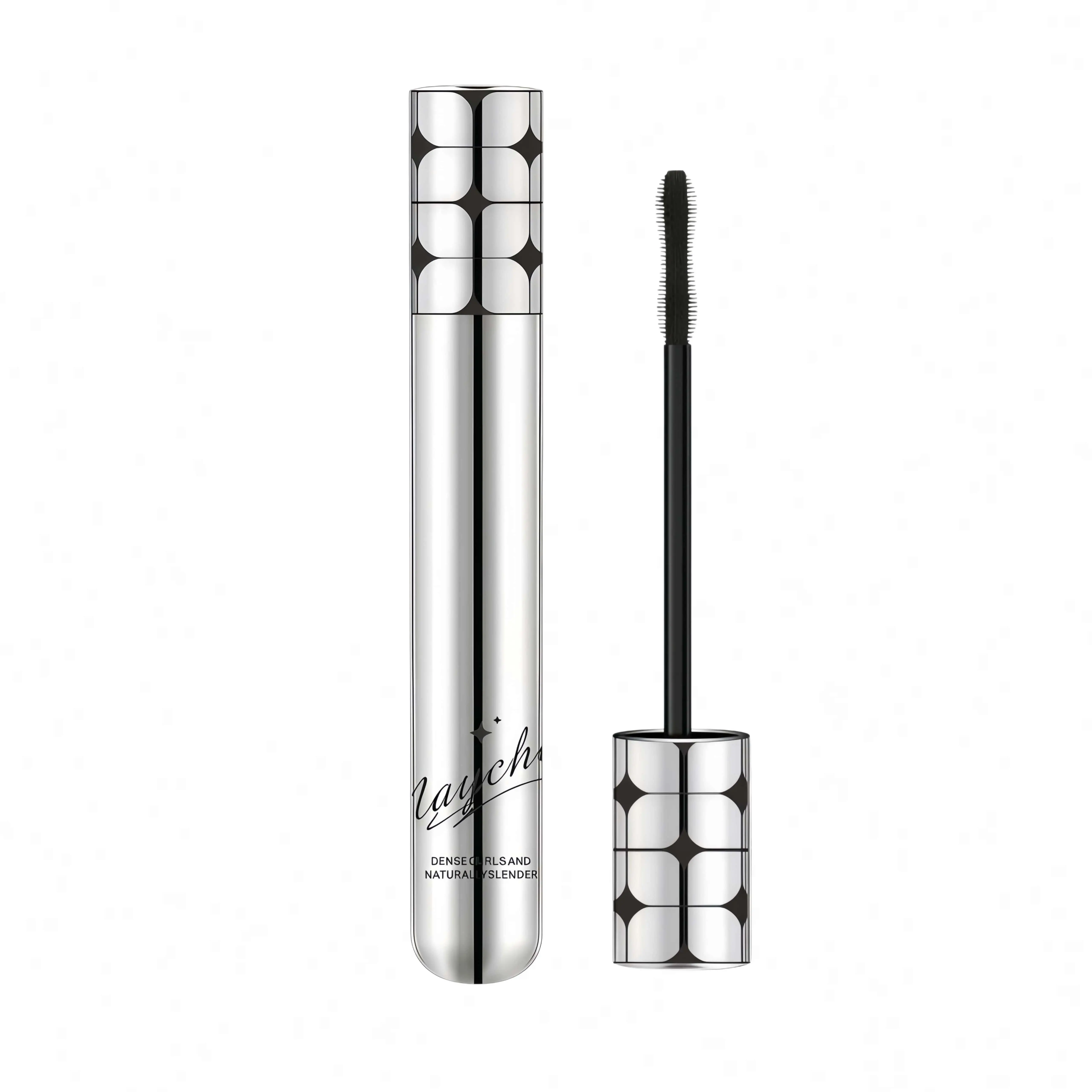 MAYCHEER Feather Mascara, Volumizing & Lengthening Waterproof Black Mascara, Curl Enhancing Long Lasting Normal Makeup Products for Daily Use