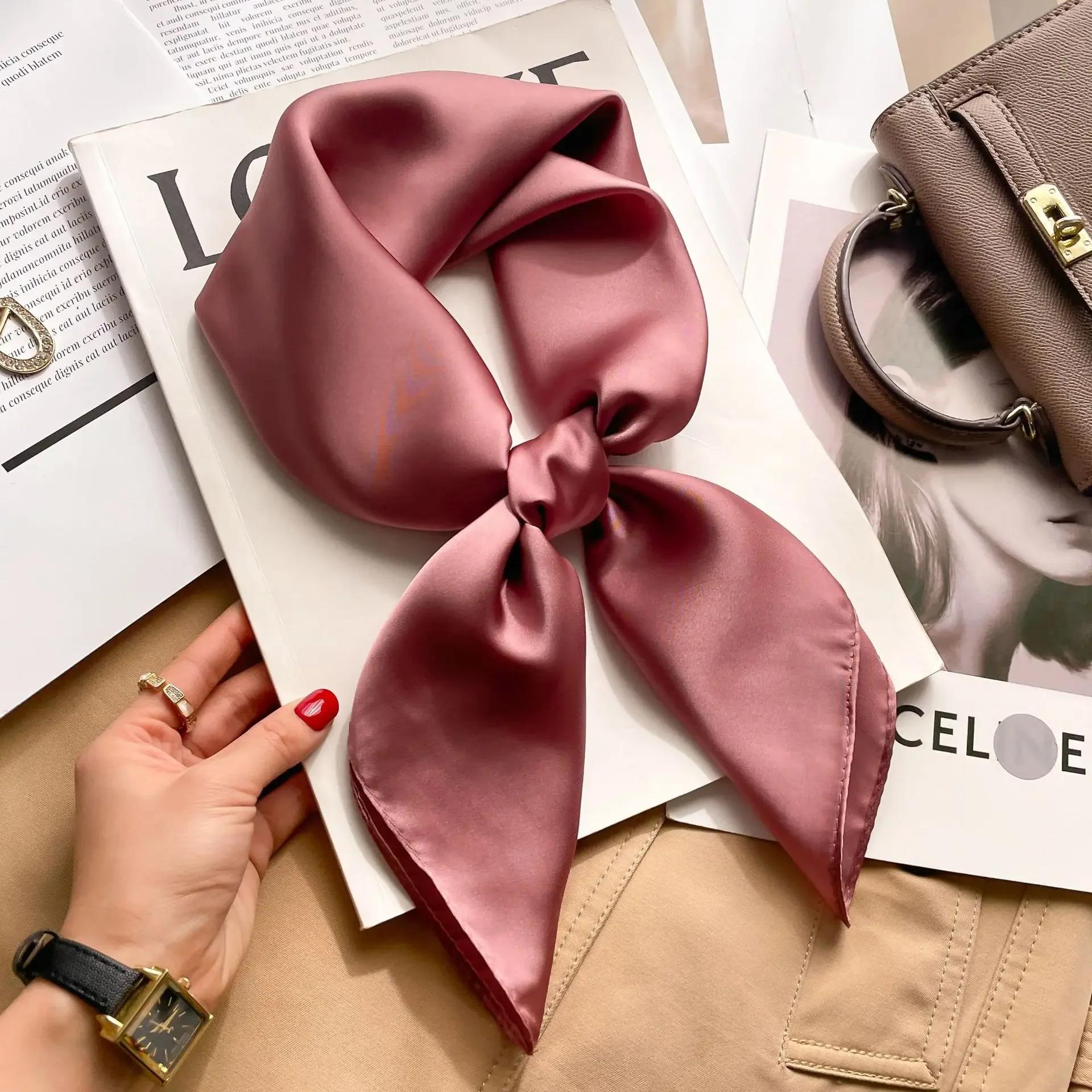 Satin Headband Scarves