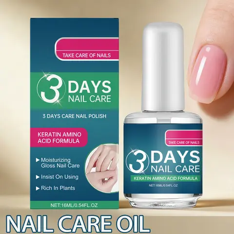 Brightening Nail Care Oil, Gentle Formula for Hand & Foot Nails, Nourishing for Natural Shine, Portable Daily Nail Treatment, Hydrating Nail Care