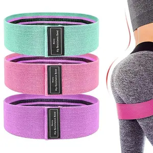 3 in 1 Yoga Pilates Resistance Band, 1 Set Exercise Loops, Latex Elastic Band, Pull Band, Tension Band for Home Gym Workout Workout Bands