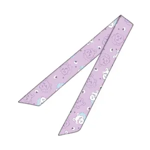 Cute Chiikawa birthday gift Hachiware Usagi Momonga headband headband silk scarf handbag decoration