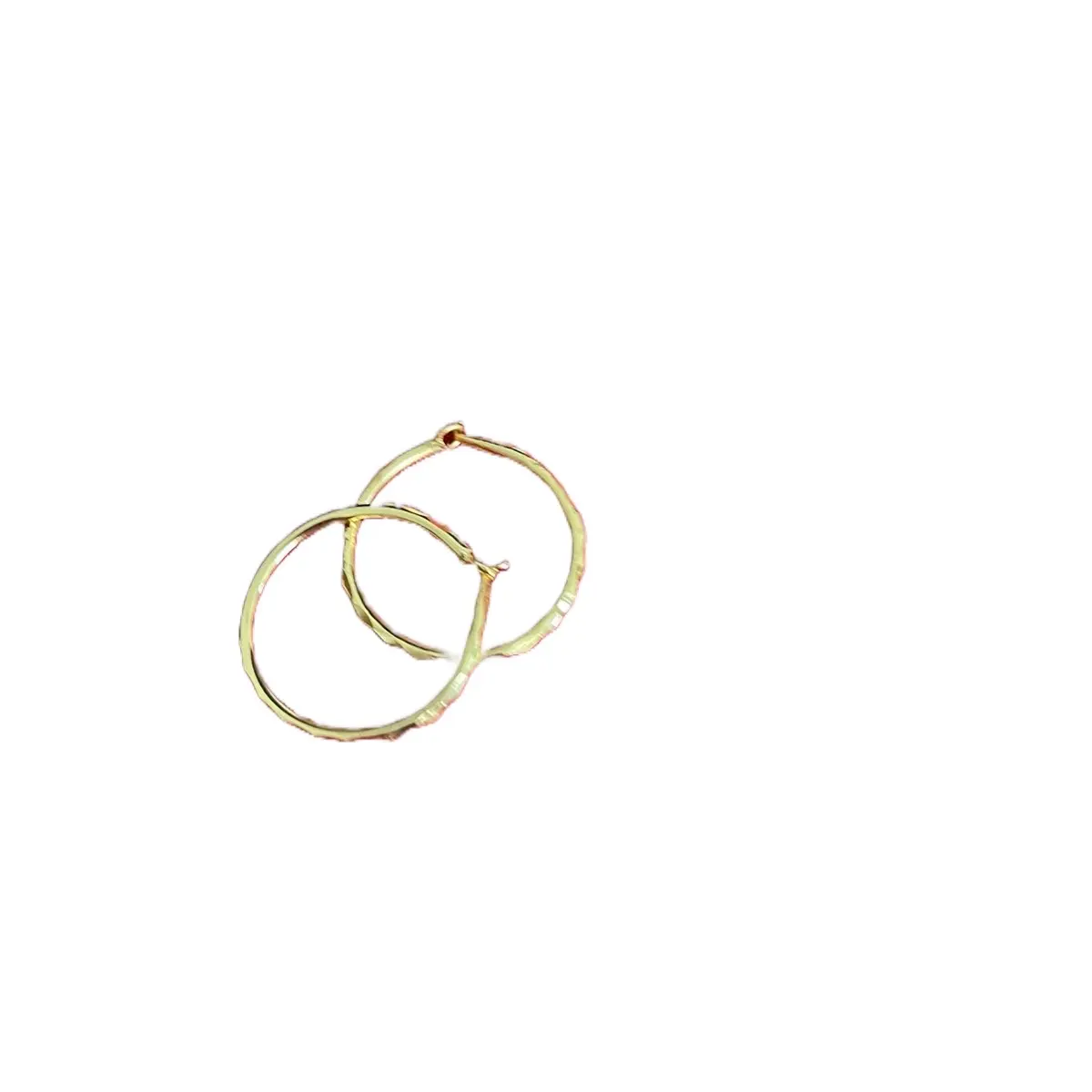 Women's Traditional Nepali Design Round Hoop Hook Earrings - Female Metal-Coated Fashion Costume Jewelry Accessories