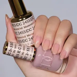 DND DC 2455 Mastermind Gel and Lacquer Duo nail care nail art sheer nude gel color