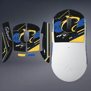 Mouse Skin Sweat Resistant Sticker, 1 Set Anti-slip Mouse Sticker, Mouse Decal for Logitech GPW Wireless Gaming Mouse