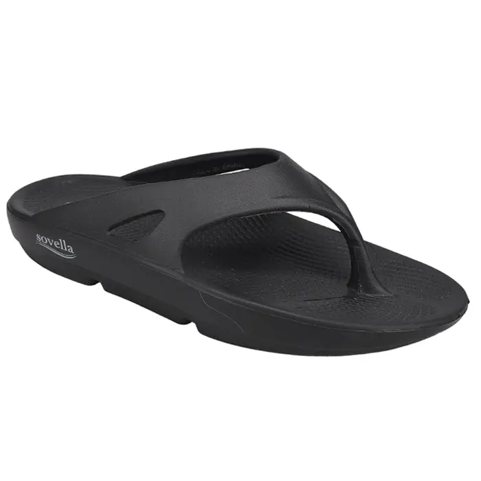 Sovella Active Recovery Sandals Women's PF Thong Black