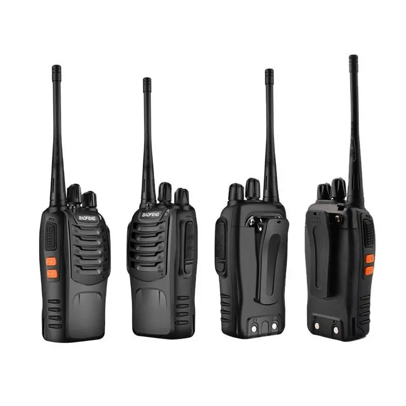 BAOFENG BF-888s Two Way Radio, 1 Count 400-470MHz UHF Walkie Talkie, Handheld Walkie Talkie, USB Rechargeable Walkie Talkie for Outdoor Camping Hiking