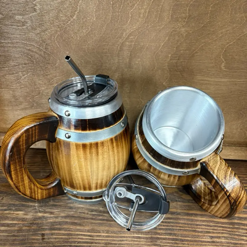 20oz Two Burnt Mug personalize