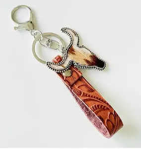 Bull Head Keychain