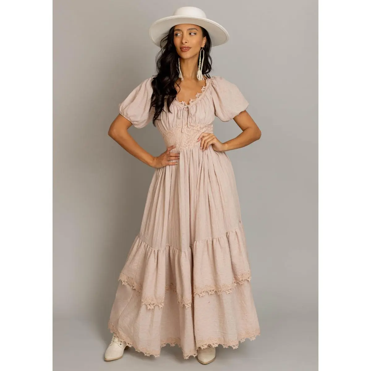 Cristina Dress in Shell