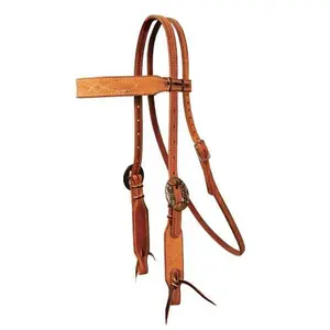 Professional's Choice Natural Roughout Gunslinger ⅝” Browband Headstall