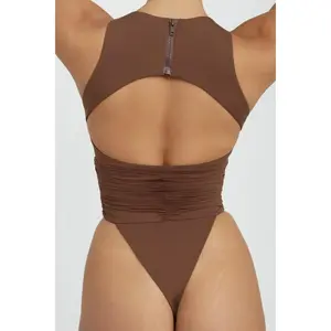 Jace Thong One Piece - Chocolate