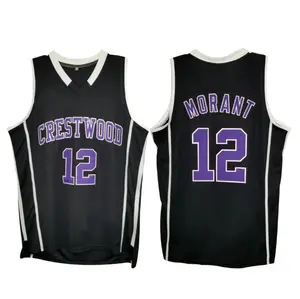 Ja Morant High School 12 Basketball Jersey  Basketball Jersey for Basketball Fan Lovers Players