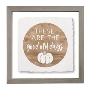 Sincere Surroundings 10" Good Old Days FloatingFrame Art