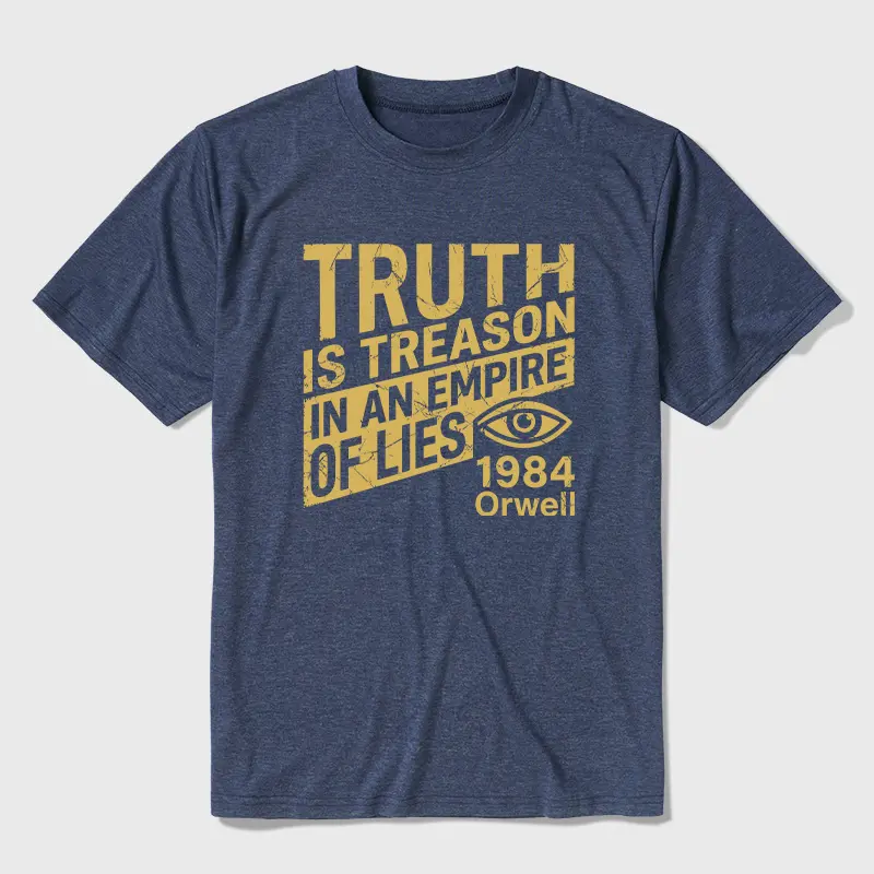 1984 Orwell Ultra Soft Heather Tee shirts