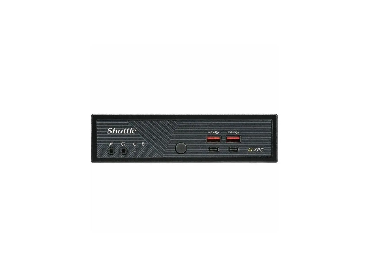 Shuttle XPC slim DN11H9 Barebone Slim PC - Intel Core Ultra 9 185H (2.30 GHz) - 96 GB DDR5 SDRAM DDR5-5600/PC5-44800 Maximum RAM Support - Serial ATA/600 Controller - DisplayPort - RJ-45 - 3x M.2