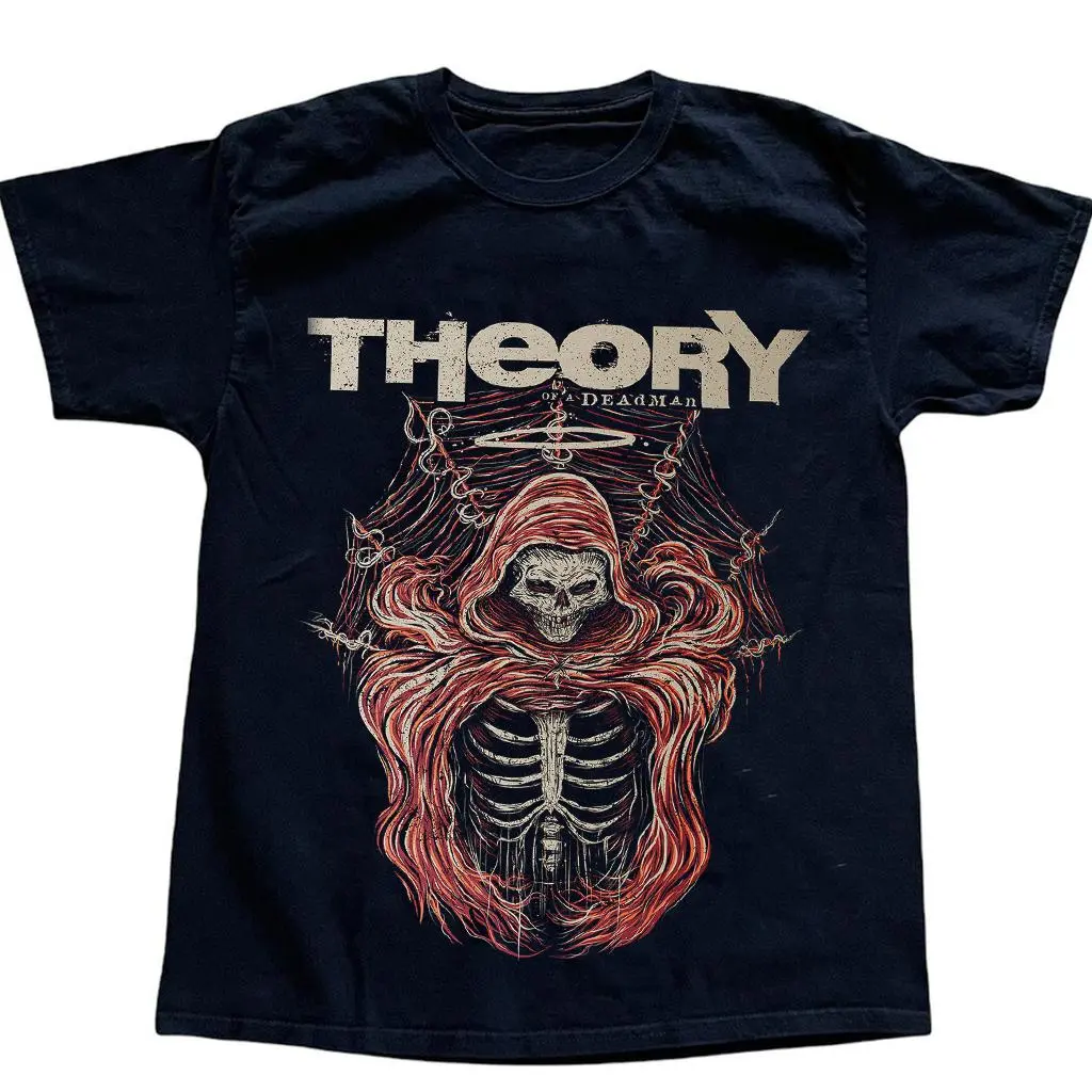 Theory of a Deadman Part 1 Funeral Songs Vintage Shirt The Dead Seven Tour Rock Music Graphic Tee HY6053