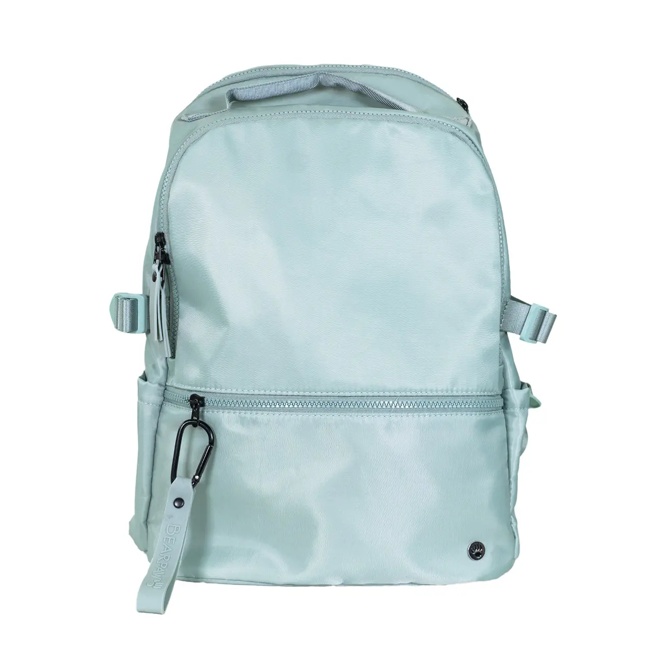 SPORTY NYLON SQUARE BACKPACK SAGE SPORTY NYLON SQUARE BACKPACK SAGE