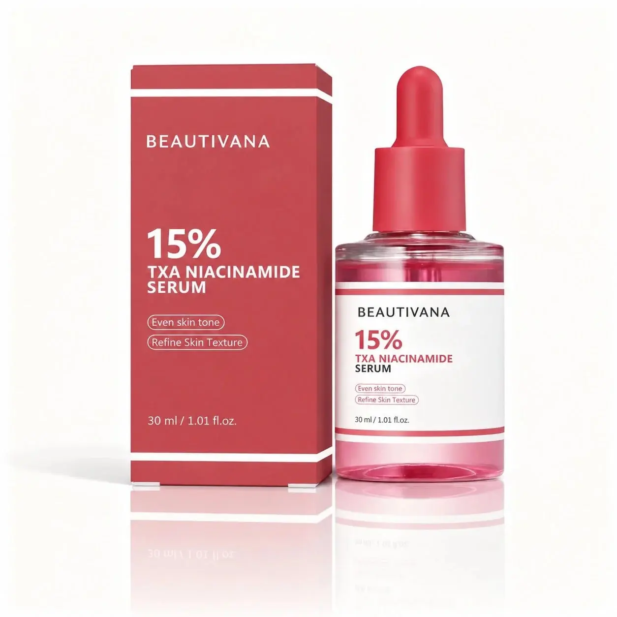 BV BEAUTIVANA TXA-Niacinamide Hydrating Radiant Facial Serum, Skincare Essence for Glowing Complexion