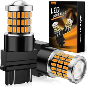 Nilight 57LEDs Amber Yellow 3156 3056 4157 3057 3157 LED Bulbs (Pairs) Nilight 57LEDs Amber Yellow 3156 3056 4157 3057 3157 LED Bulbs (Pairs)