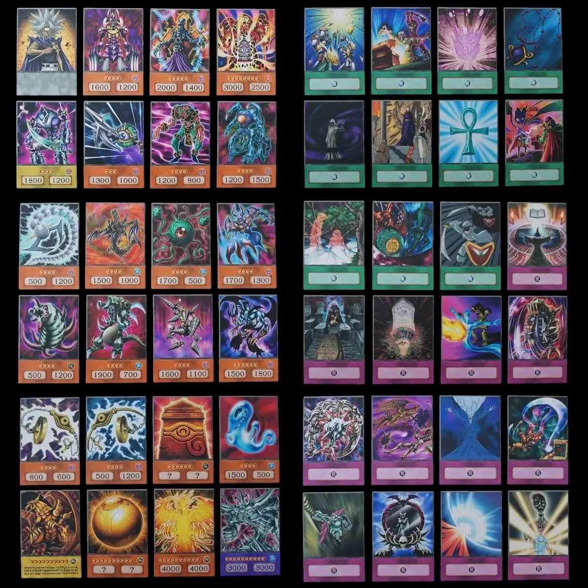 yugioh marik ishtar deck Complete Custom for Yu-Gi-Oh! Anime Style 48 Card Deck