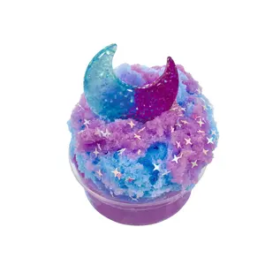 Moon Brushed Mud Color blocked Snowflake Mud Thousand Silk Mud Colored Mud Silk Mud Cloud Mud Slime Brushed Mud Slime Squishy Covered Slime