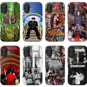 8 Styles Sematary Rapper Phone case, Rap Art Album Phone Case, Compatible with iPhone 17 16 15 14 13 12 & Samsung Galaxy, Gift for fans J