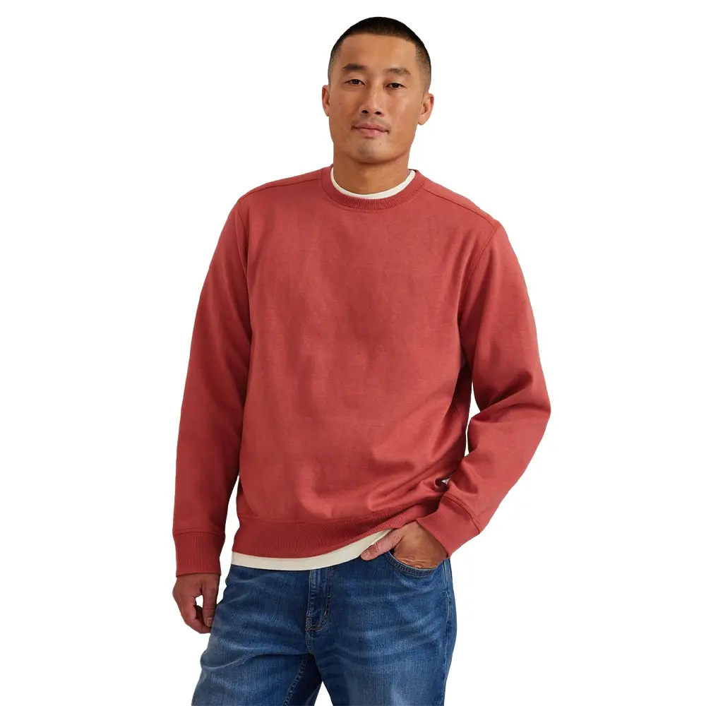 Eddie Bauer Men's All Day Fleece Crew Sweatshirt Soft Versatile Ideal for Everyday Wear Eddie Bauer Men's All Day Fleece Crew Sweatshirt Soft Versatile Ideal for Everyday Wear