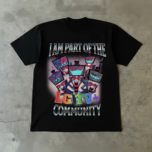 I Am A Part Of The LG TV Community Vox Hazbin Hotel Shirt, Funny Meme Shirt, Dark Humor Shirt