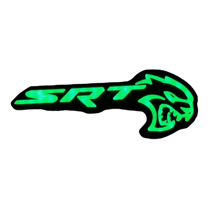LED SRT Hellcat Grill Emblem RGB