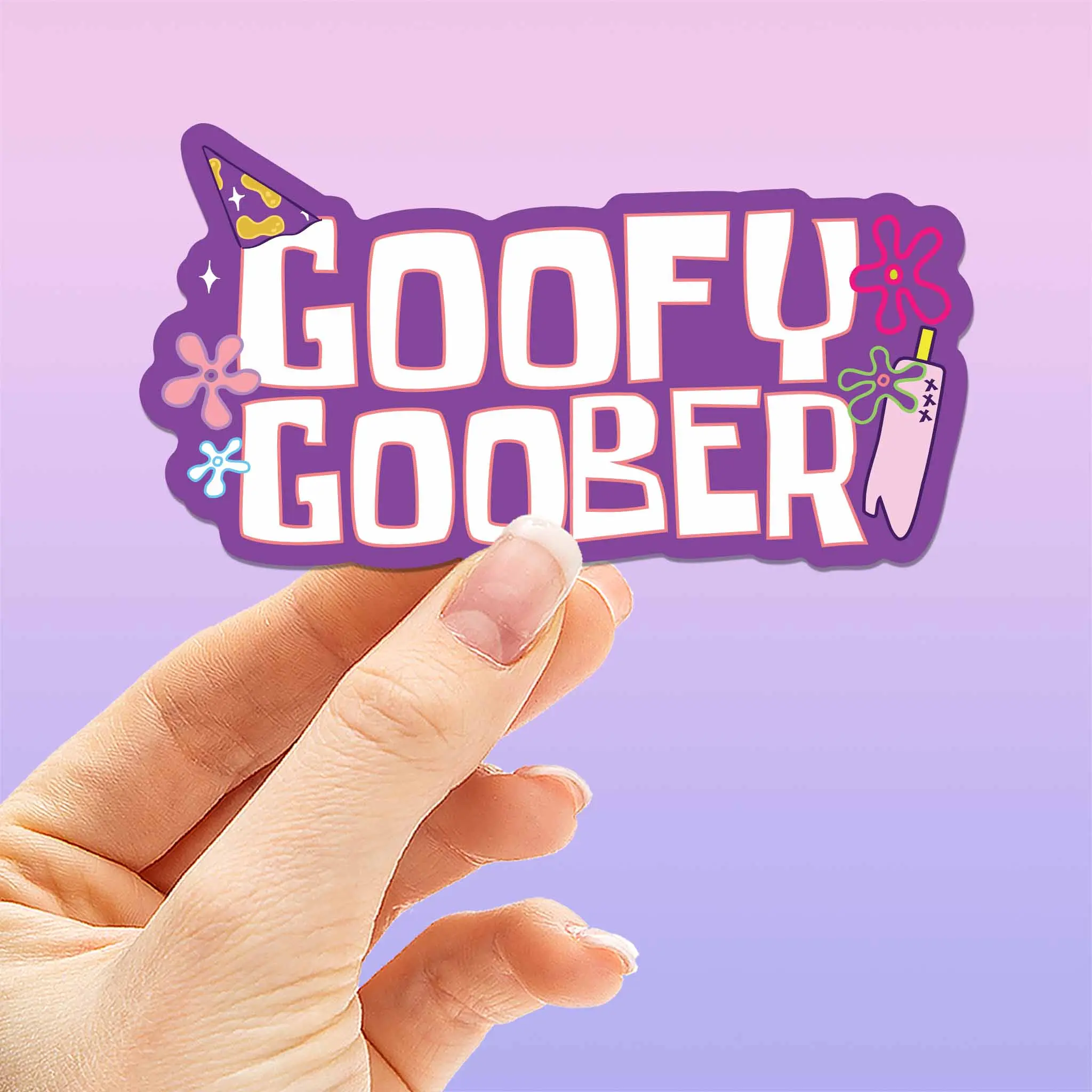 Goofy Goober Funny TV Quote Sticker