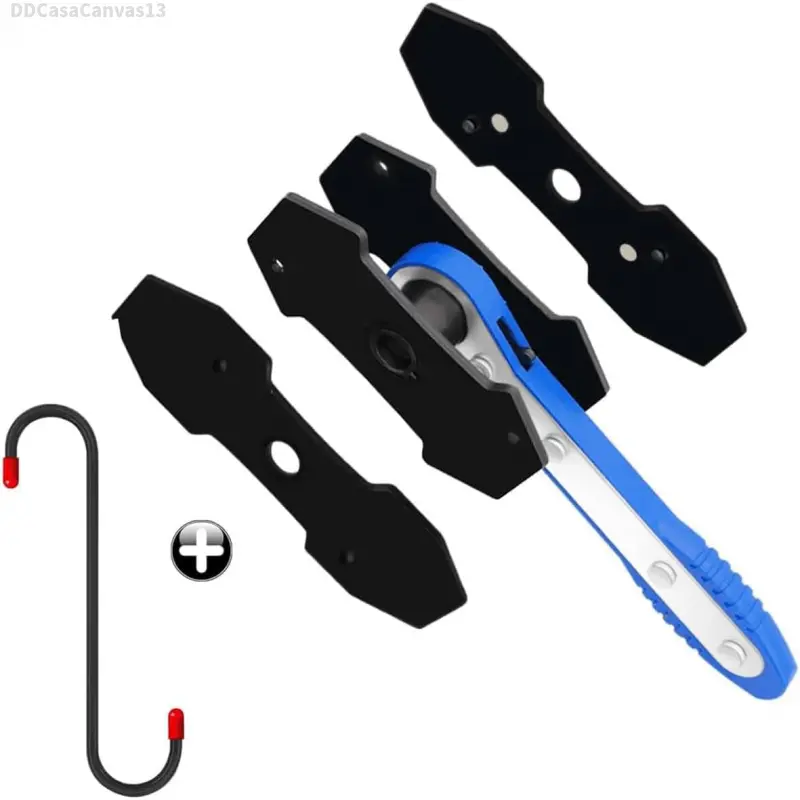 Brake Caliper Compression Tool,Caliper Piston Compressor Tool with Extra 2PCS Large Plates 1.57"-2.95" for Disc Brake Pad Spreader, Automotive ToolsFull LED Bed Frame with Storage Headboard & 2 DrawersCC44RideCove Auto