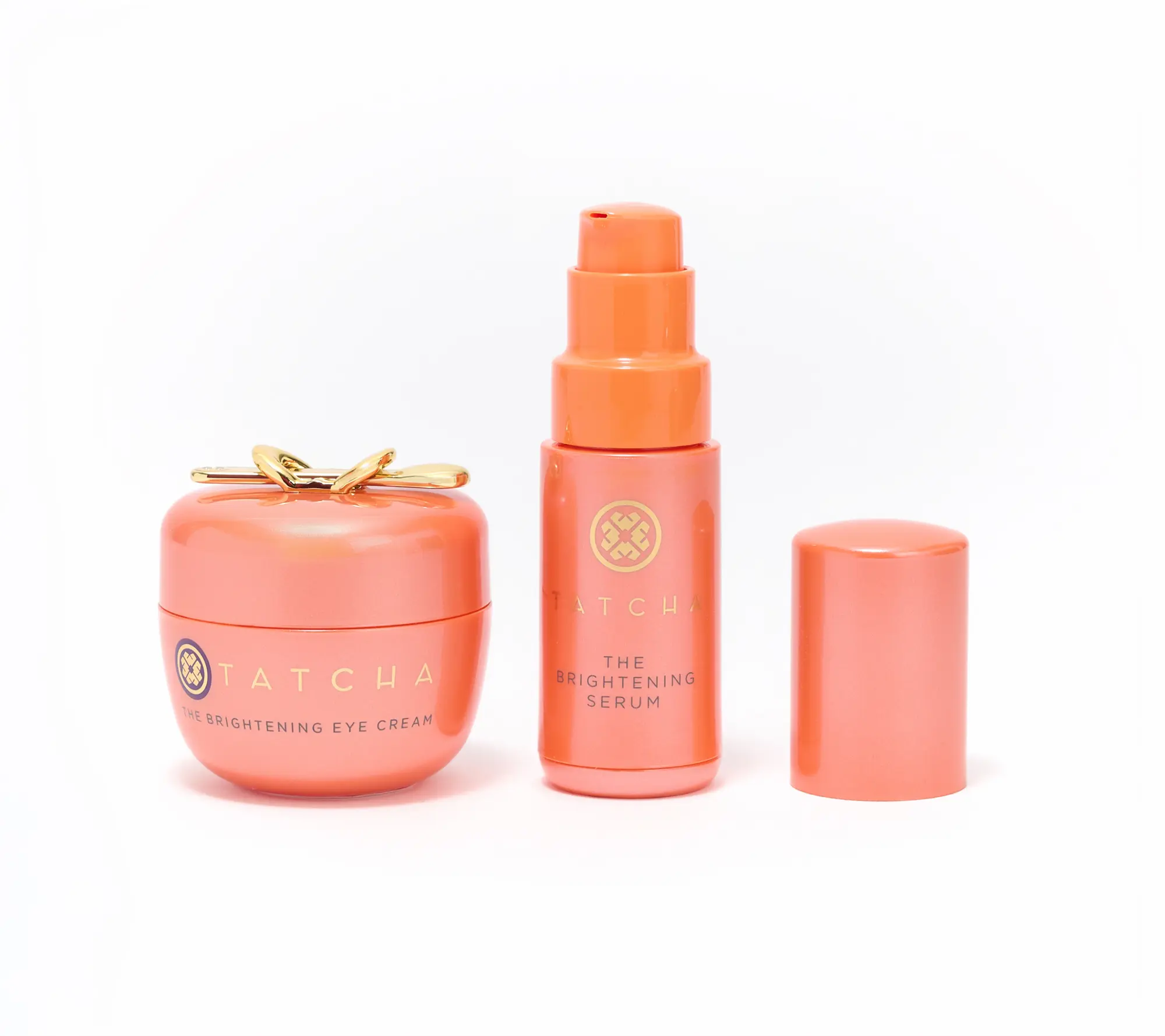TATCHA Brightening Eye Cream and Mini Brightening Serum