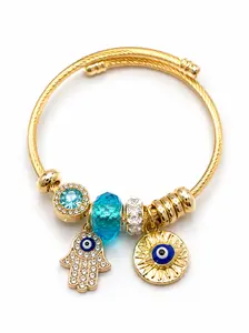 Luxury Gold Open Bracelet.