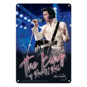 Sign Elvis - The King Blue With White Jumpsuit