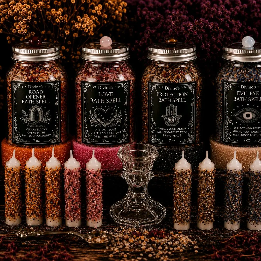 Ultimate Spiritual Bath Bundle & Candles