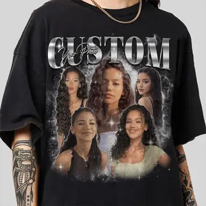 Custom Bootleg Rap Tee, Custom Photo - Vintage Graphic 90s Tshirt, Custom Photo Shirt, CUSTOM Your Own Bootleg Idea Here, Insert Your Design Cotton Fabric, HL35 outdoorfun