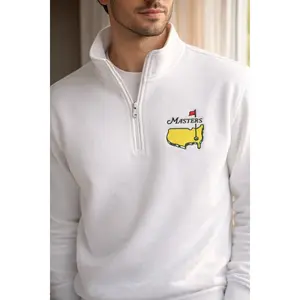 Golf Embroidered Quarter Zip Sweatshirt – Golf Tradition Apparel